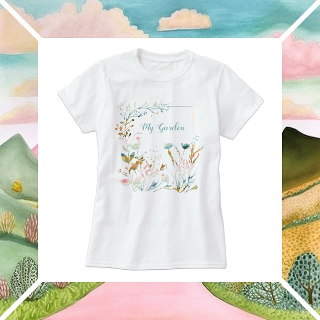 T-shirt Mon jardin (Créateur téléchargé)