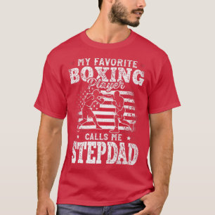 T-shirt Mon Joueur De Boing Préféré M'Appelle Pères Stepda