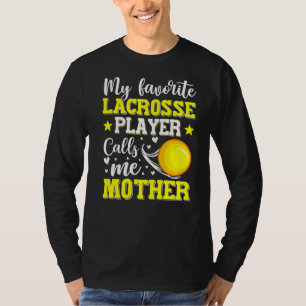 T-shirt Mon Joueur De Crosse Préféré M'Appelle Mère Mère