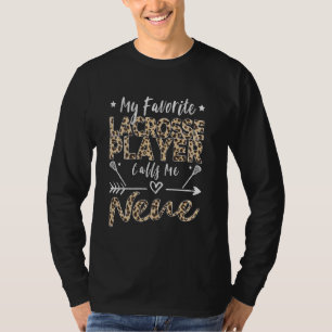 T-shirt Mon Joueur De Crosse Préféré M'Appelle Nene Lacros