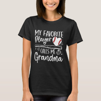 T-shirt Mon Joueur Favori M'appelle Grand-mère Bysebyll He