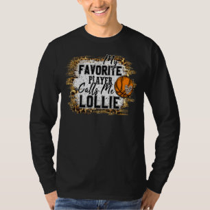 T-shirt Mon Joueur Favori M'Appelle Lollie Basketball Moth
