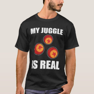 T-shirt Mon Juggle Est Un Véritable Jongleur