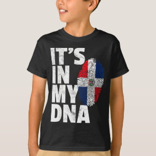 T-shirt Mon Maillot ADN République Dominicaine Drapeau Noë