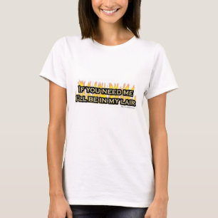 T-shirt Mon Mal Lair Drôle Slogan Sarcastique