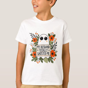 T-shirt Mon Mari M'A Totalement Accueilli Éffrayant Drôle 