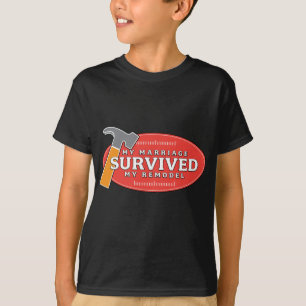 T-shirt Mon mariage a survécu au mon transforment le