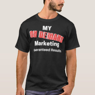 T-shirt Mon marketing à la demande