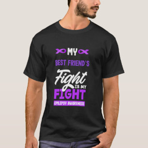 T-shirt Mon meilleur ami de combat est mon champion de lut