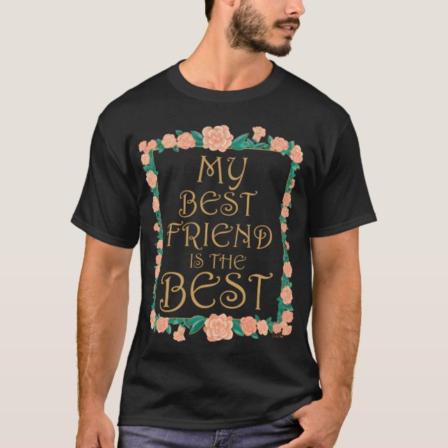 T-shirt Mon meilleur ami Ishe meilleur ami Ever garçon (Devant)
