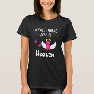 T-shirt Mon Meilleur Ami Vit Au Ciel Yorkshire Terrier Y