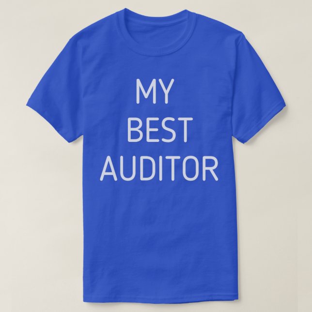 T-shirt Mon meilleur vérificateur 3 (Design devant)