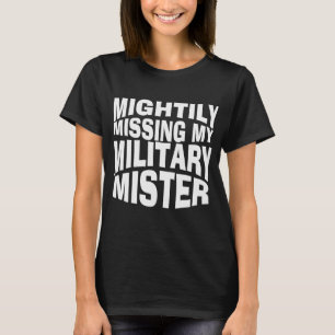T-shirt Mon militaire a disparu
