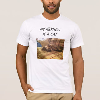 T-shirt Mon neveu est un chat