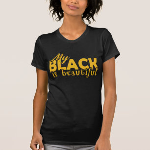 T-shirt Mon noir est belle chemise
