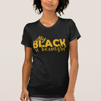 T-shirt Mon noir est belle chemise