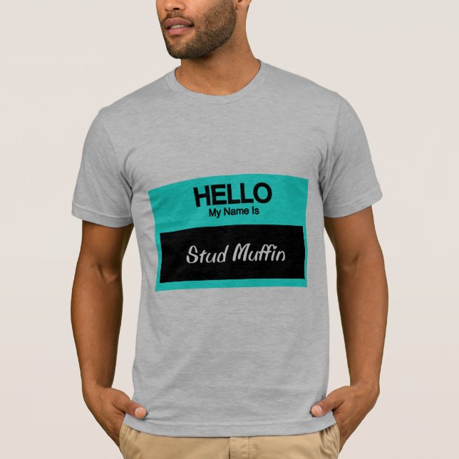 T-shirt Mon nom est petit pain de goujon (Devant)