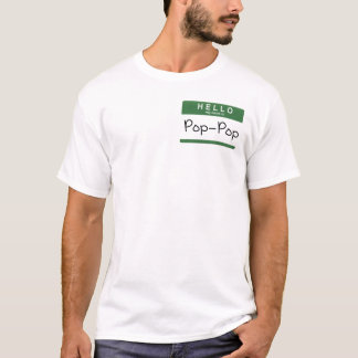 T-shirt Mon Nom Est Pop-Pop