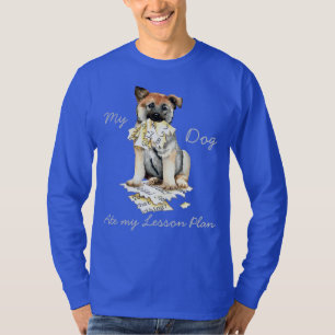 T-shirt Mon norvégien Elkhound a mangé mon plan de leçon T