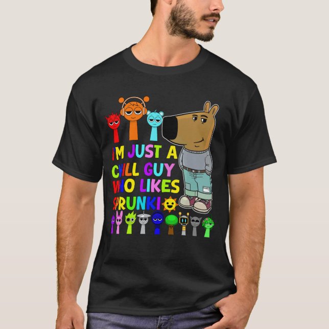 T-shirt Mon nouveau personnage est que je suis juste un ty (Devant)