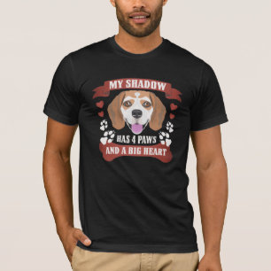 T-shirt Mon Ombre A 4 Pans, Beagle