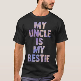 T-shirt mon oncle est mon bestin pour neveu nièce correspo