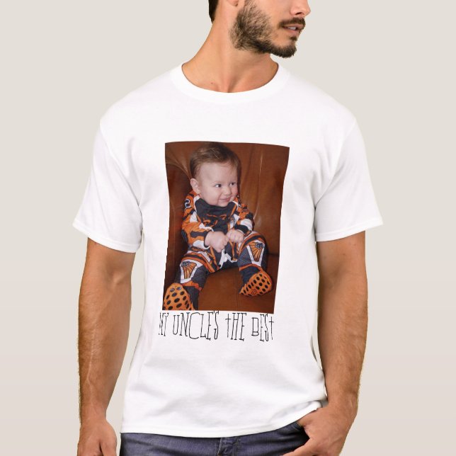 T-shirt mon oncle 's le meilleur (Devant)