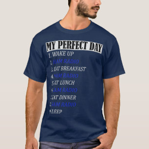 T-shirt Mon Opérateur De Dons Radio De Jambon De Jour Parf
