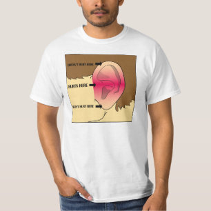 T-shirt Mon oreille semble-t-elle drôle à vous ?