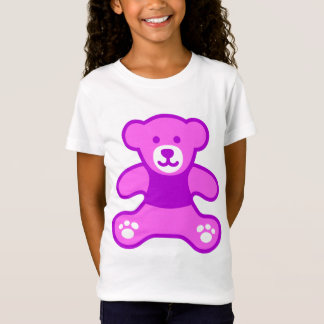 T-Shirt Mon ours de nounours pourpre