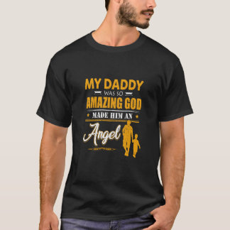 T-shirt Mon papa Angel T Shirt