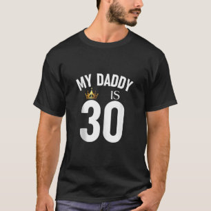 T-shirt Mon papa est 30 30ème 30 ans Papa Papa Papa Père P