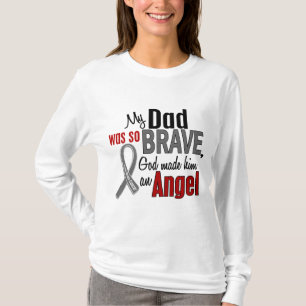 T-shirt Mon papa est un cancer du cerveau de l'ange 1