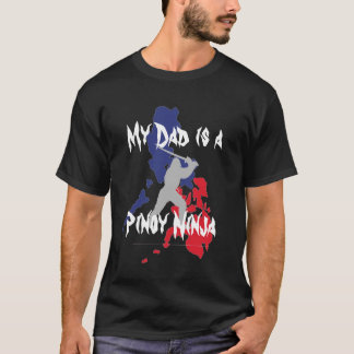 T-shirt Mon papa est un Pinoy Ninja