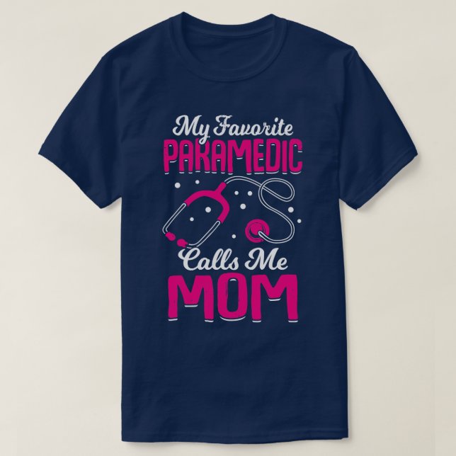 T-shirt Mon Paramètre Favori M'Appelle Maman (Design devant)