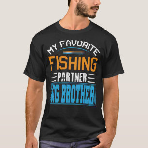 T-shirt Mon Partenaire De Pêche Préféré GROG BROTHER Pères