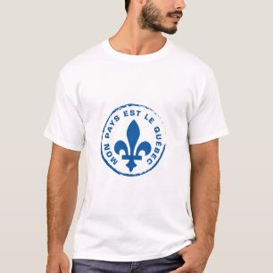 T-shirt Mon pays Québec