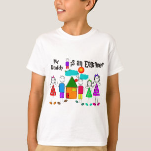 T-shirt Mon père est ingénieur II