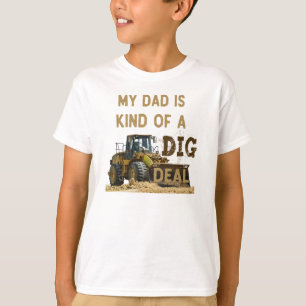 T-shirt Mon père est un peu un marché de bricolage