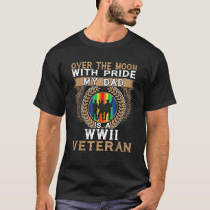 T-shirt Mon père est un vétéran de la Seconde Guerre mondi