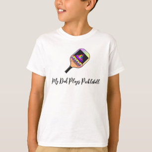 T-shirt Mon père joue au basket-ball