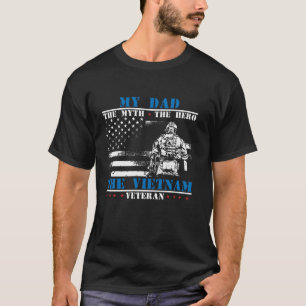 T-shirt Mon père le mythe le héros la légende le jour du p