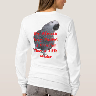 T-shirt Mon perroquet de gris africain…