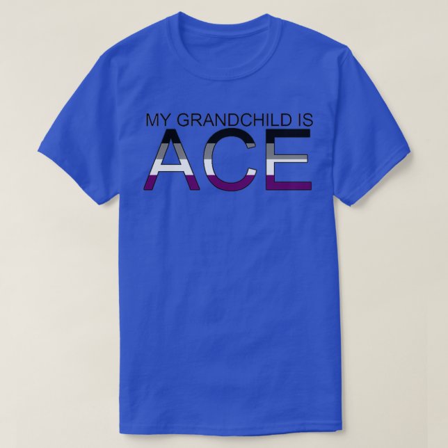 T-shirt mon petit-enfant est ACE (Design devant)