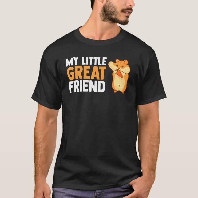 T-shirt Mon Petit Grand Ami Hamster Hamster Fans (Devant)