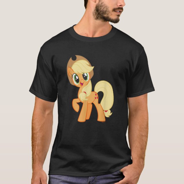 T-shirt Mon Petite Amitié Pony Est Magique Big Applejack P (Devant)