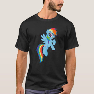 T-shirt Mon Petite Amitié Pony Est Magique Big Rainbow Das