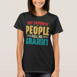 T-shirt Mon peuple favori m'appelle la fête des mamans