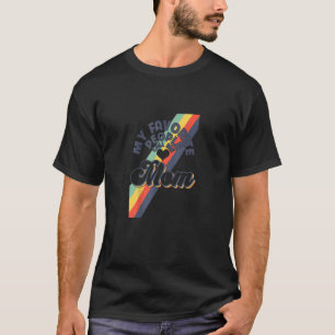 T-shirt Mon peuple favori m'appelle Maman Arc-en-ciel Mère