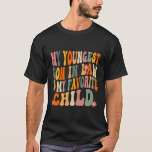 T-shirt Mon Plus Jeune Fils En Droit Est Mon Enfant Parent